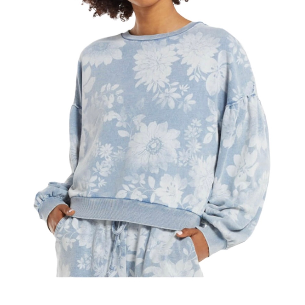Z Supply Floral Sweatshirt